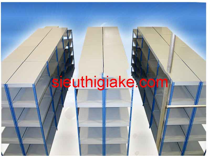 Kệ sắt V lỗ mặt gỗ Kệ sắt V lỗ mặt gỗ