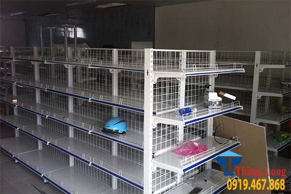 kệ kép siêu thị Kệ kép siêu thị Lưới KT H1800*W900*D900