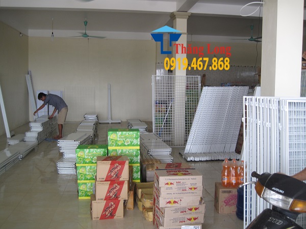 Lắp đặt giá kệ siêu thị tại Thanh Hóa