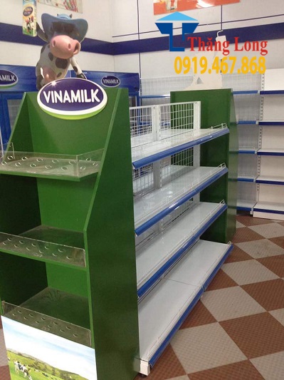 Tư vấn thiết kế và setup hệ thống cửa hàng sữa vinamilk