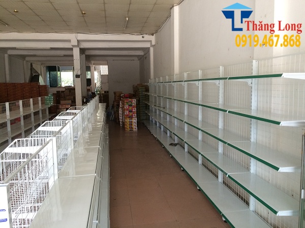 Setup và lắp đặt kệ siêu thị tại Lào Cai
