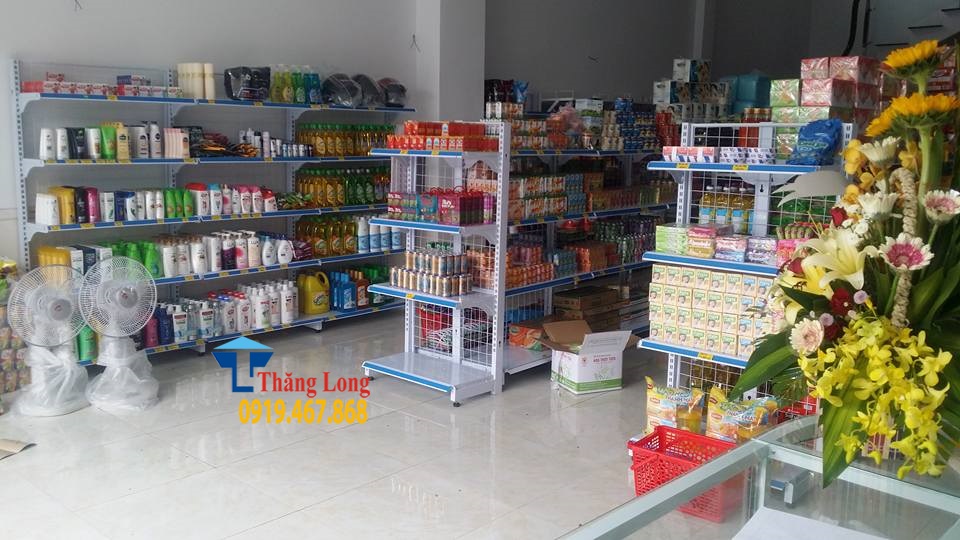 Lắp đặt giá kệ siêu thị tại Quảng Trạch, Quảng Bình