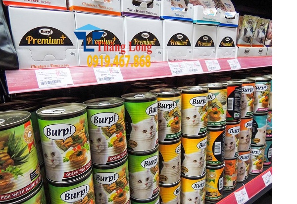 Lắp đặt kệ trưng bày cho cửa hàng thú cưng