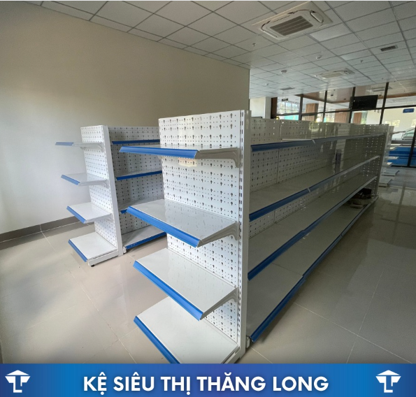 Dự án lắp đặt kệ siêu thị lưng lưới ở Bình dương