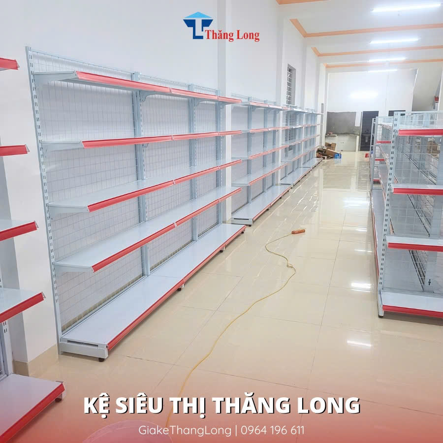 Kệ đơn siêu thị 5 tầng