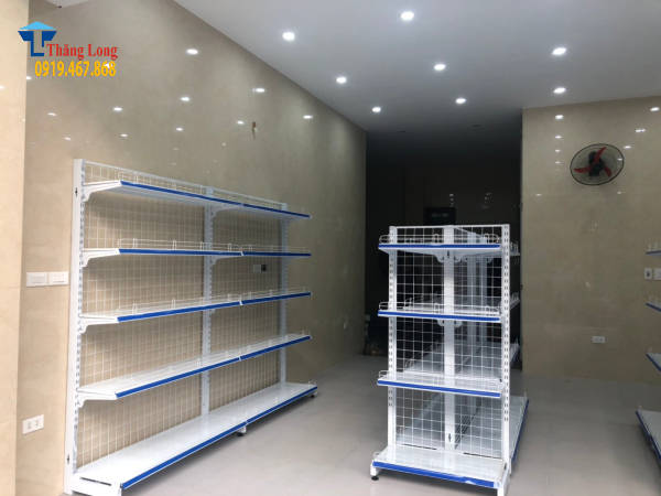 Lắp đặt giá kệ siêu thị tại siêu thị T và T Mart