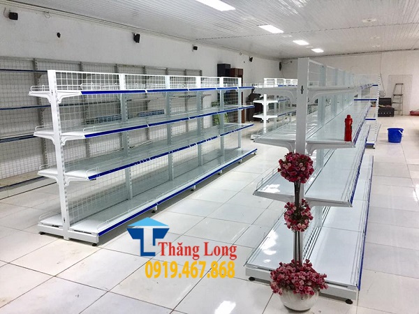 Lắp đặt giá kệ siêu thị tại siêu thị T và T Mart