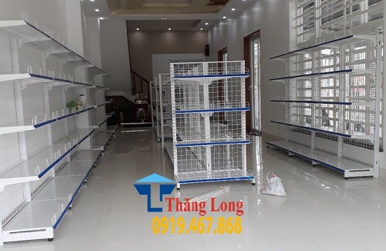 Lắp đặt kệ trưng bày tại Yên Dũng Bắc Giang