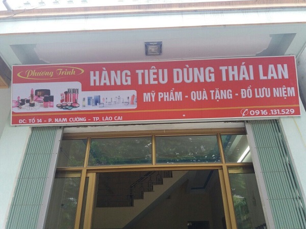 Seup siêu thị hàng tiêu dùng Thái Lan tại p.Nam Cường, tp Lào Cai