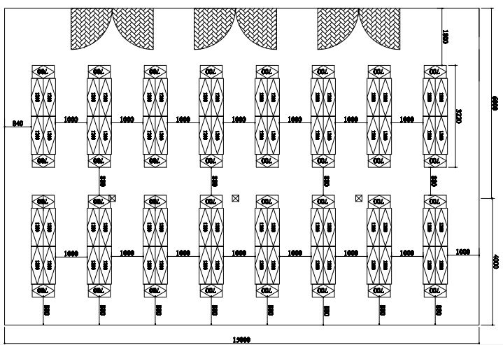 Thiết kế siêu thị mini với diện tích > 50m2