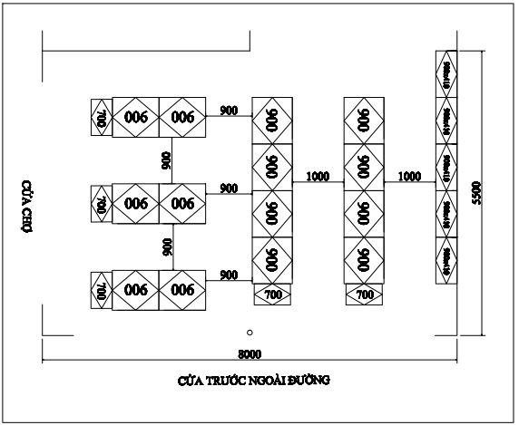 Tổng hợp các mẫu thiết kế siêu thị mini đơn giản 