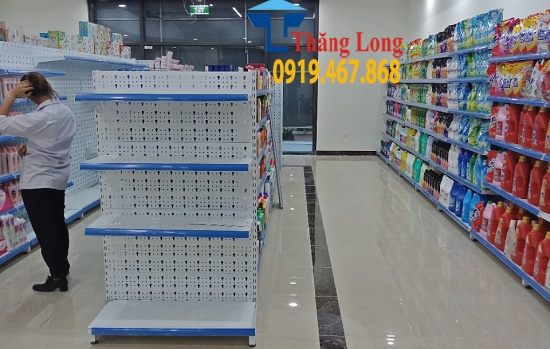 Tư vấn lắp đặt giá kệ siêu thị cho siêu thị mini