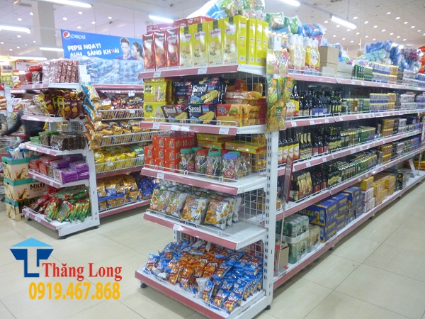 Xu hướng sử dụng kệ bày hàng siêu thị sơn tĩnh điện trong ngành bán lẻ