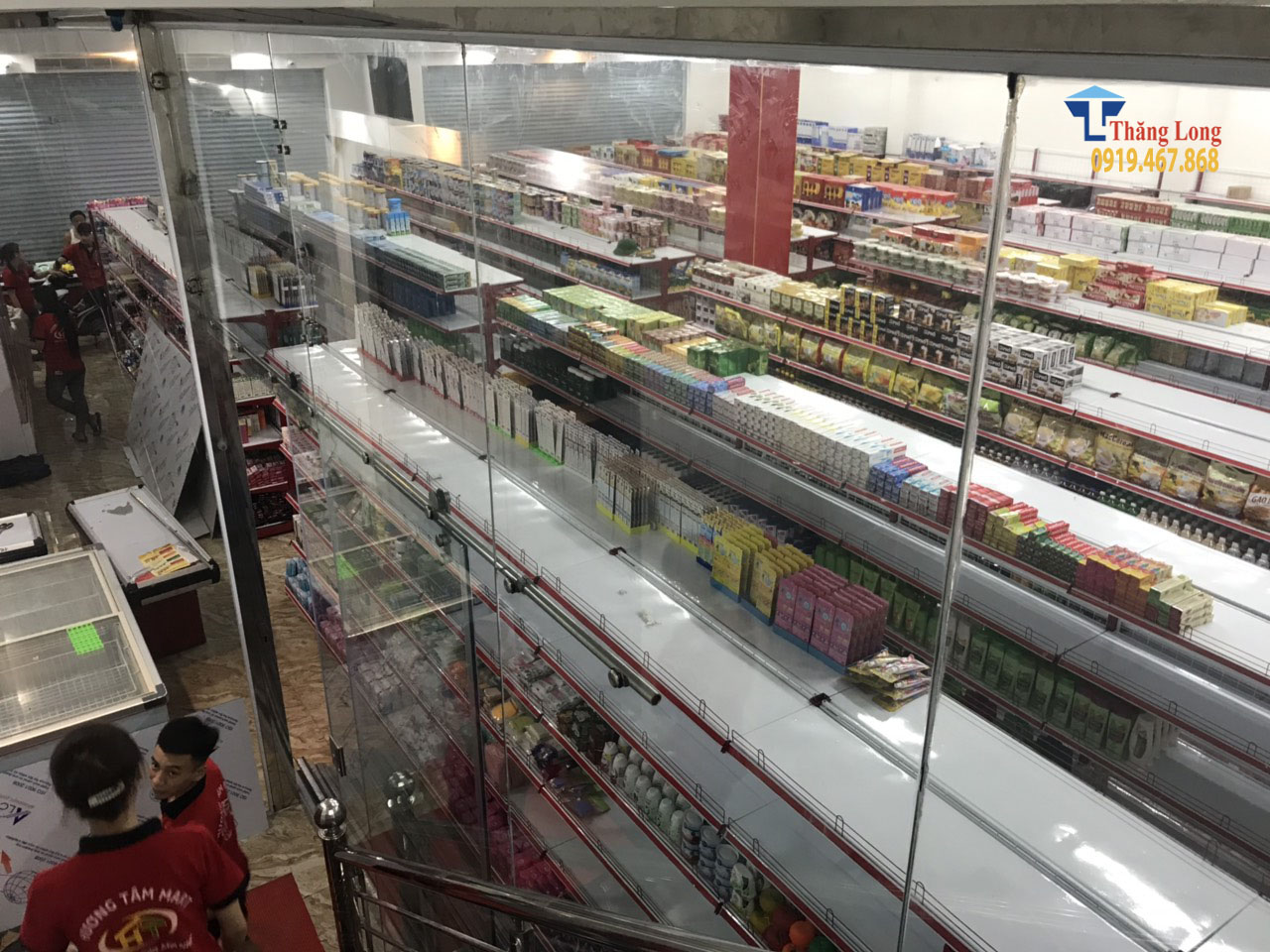 giá kệ bày háng hóa siêu thị tại Ninh Thuận