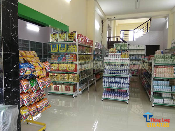 Kệ siêu thị tại Nha Trang chất lượng cao