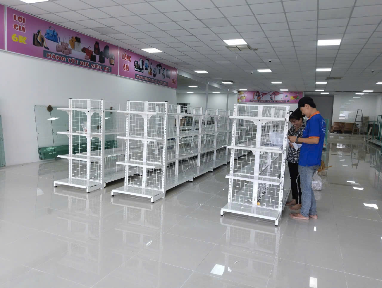 kệ siêu thị cũ