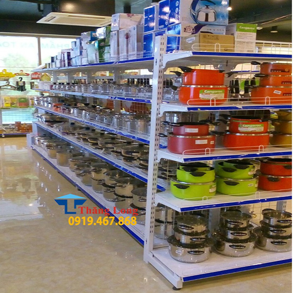 Giá kệ siêu thị trưng bày hàng hóa tại Lâm Đồng