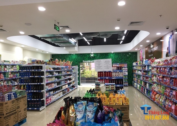 Phân phối và lắp đặt giá kệ siêu thị tại Lạng Sơn