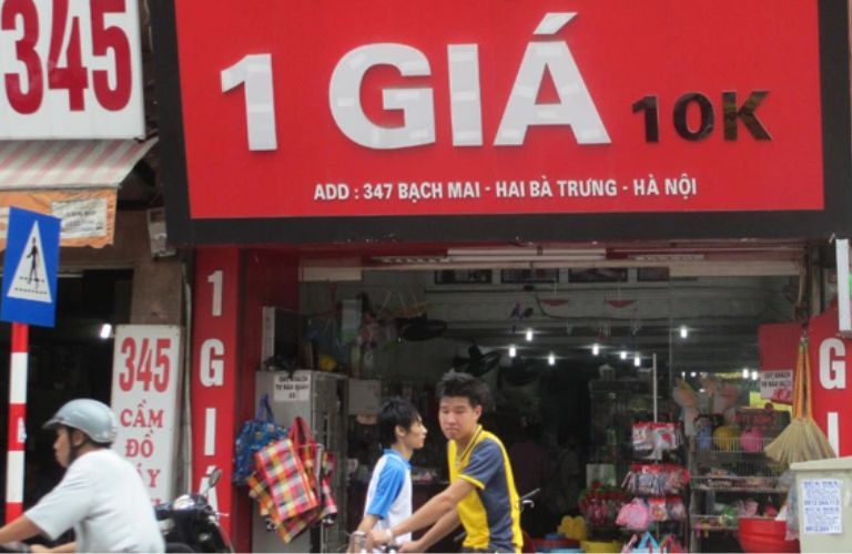 mở cửa hàng đồng giá