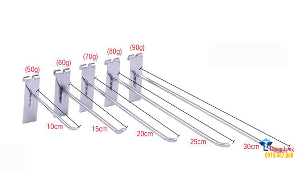 Móc treo hàng cố định cài lưới