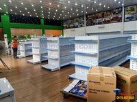 Dự án lắp đặt kệ tôn đục lỗ cho siêu thị Hồng Thắng tại Hải Dương