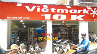 Lắp đặt giá kệ siêu thị mini Vietmark 10K tại 209 Cổ Nhuế
