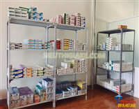 Lắp đặt kệ lưu trữ thuốc cho công ty GonSa chi nhánh Gia Lai