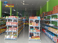 Một bộ kệ siêu thị mini gồm những gì? Cấu tạo chi tiết từ A - Z