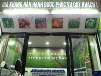 Một số hình ảnh Thăng Long lắp đặt kệ bày hàng rau