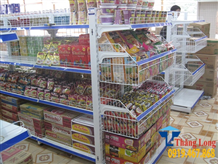Lắp đặt giá kệ siêu thị tại Bắc Giang