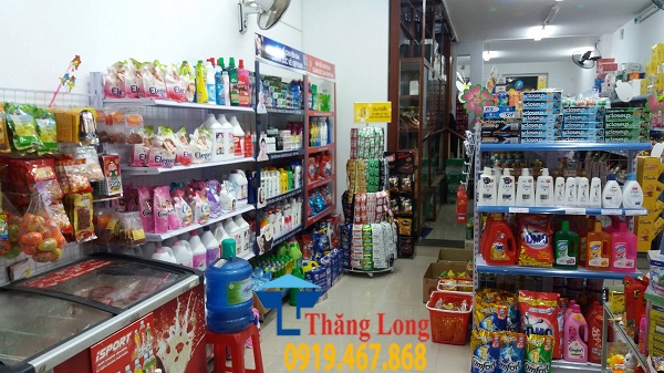 Thiết kế và lắp đặt kệ siêu thị tại Thái Bình