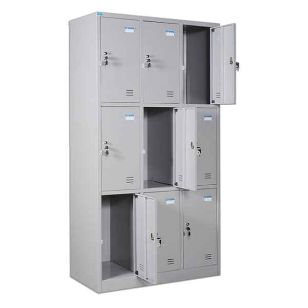 Tủ sắt locker 9 ngăn